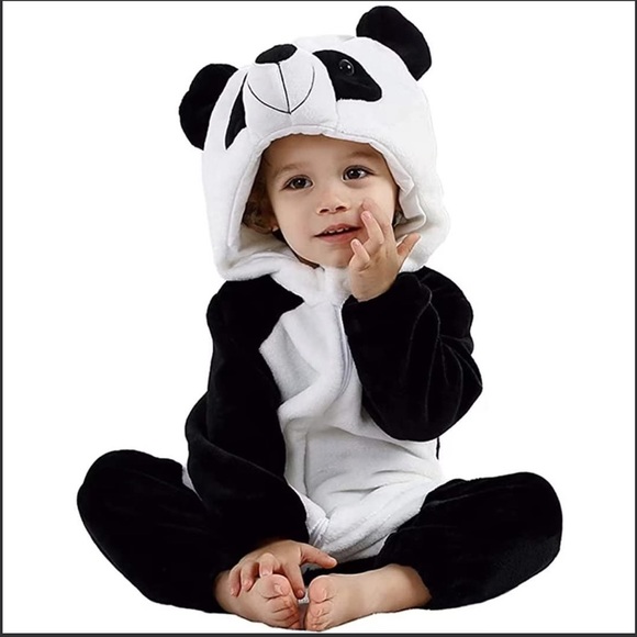 HOLLOWEEN COSTUME BABY PANDA TODDLER - Picture 1 of 2